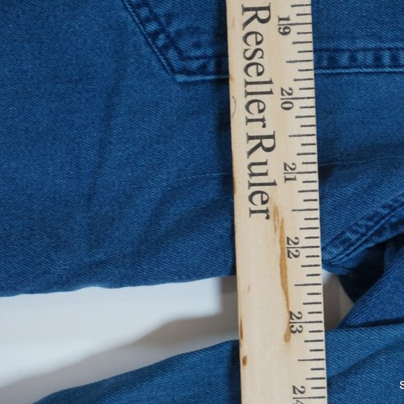 Vintage Levi's Polaris Snowmobiles Logo Denim L/S Sz Men's Medium - Picture 6 of 8